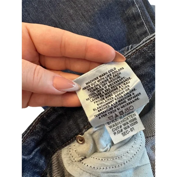 Joe's Jeans Blue Heirloom Bootcut Denim Mid Rise Size 28W PROVOCATEUR - Picture 9 of 10